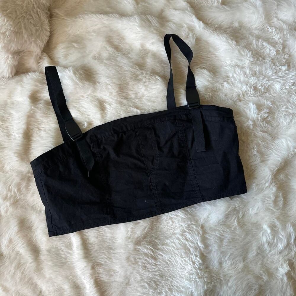 Zara Women's Black Crop-top